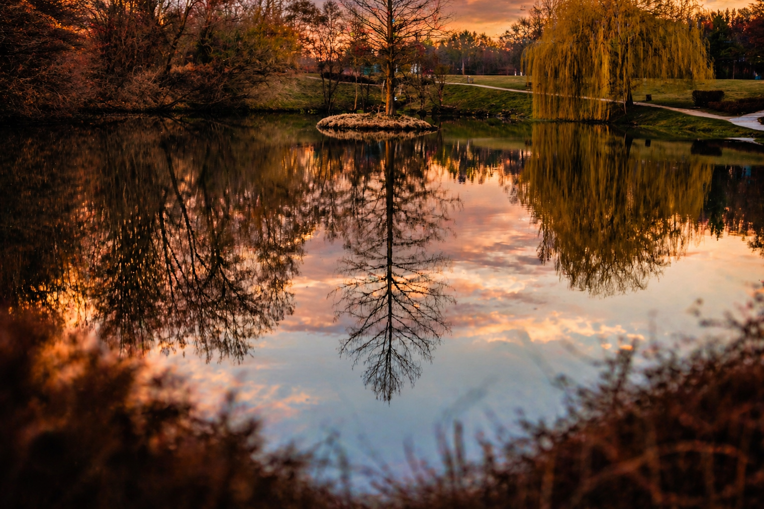 Refleksija na jezeru