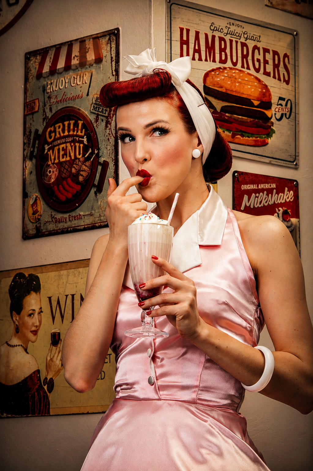 Pin-up portret